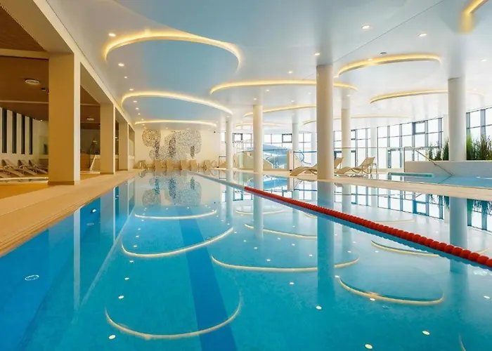 Kołobrzeg Apartamenty Polanki AQUA z Bezpłatnym Basenem, Bawialnią, Parkingiem i Fitness